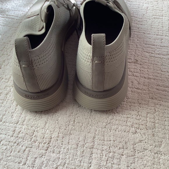 Wolf & Shepherd Taupe Super Comfort Dress Shoes - Picture 4 of 12